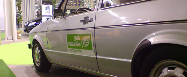 Auto a biogas